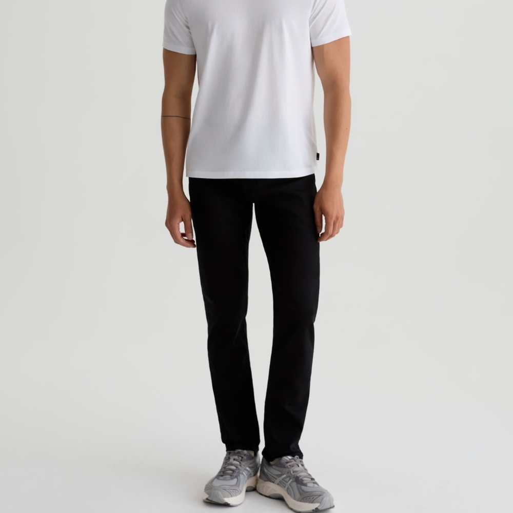 AG Adriano Goldschmied Men's Slim Black Tellis Jeans